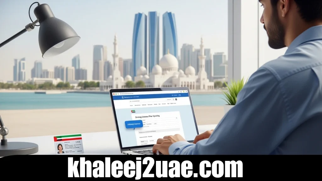 Abu Dhabi Driving License File Opening Online