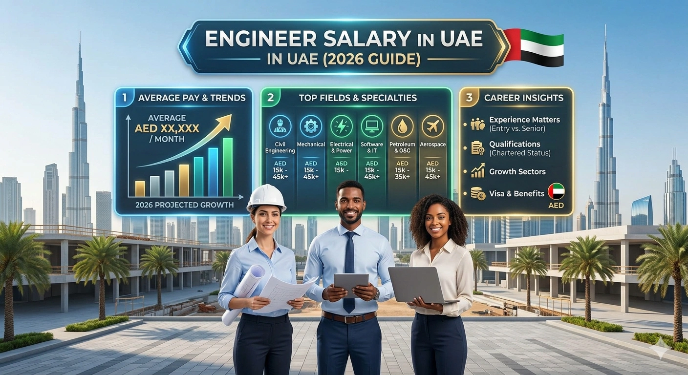 Engineer Salary in UAE (2026 Guide) Average Pay, Fields & Career Insights