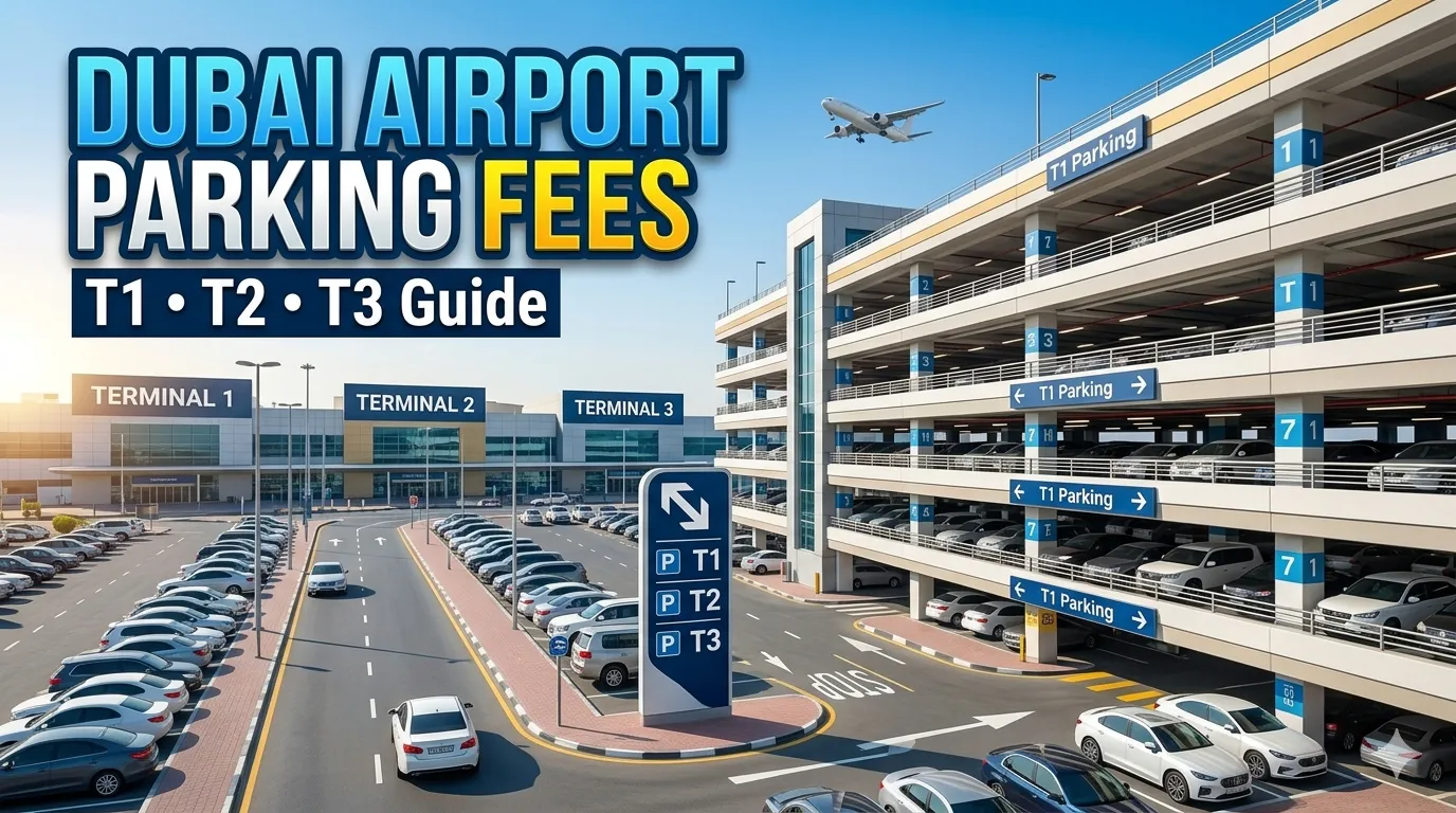 Best Dubai Airport Parking Fees: Terminal 1, Terminal 2 & Terminal 3