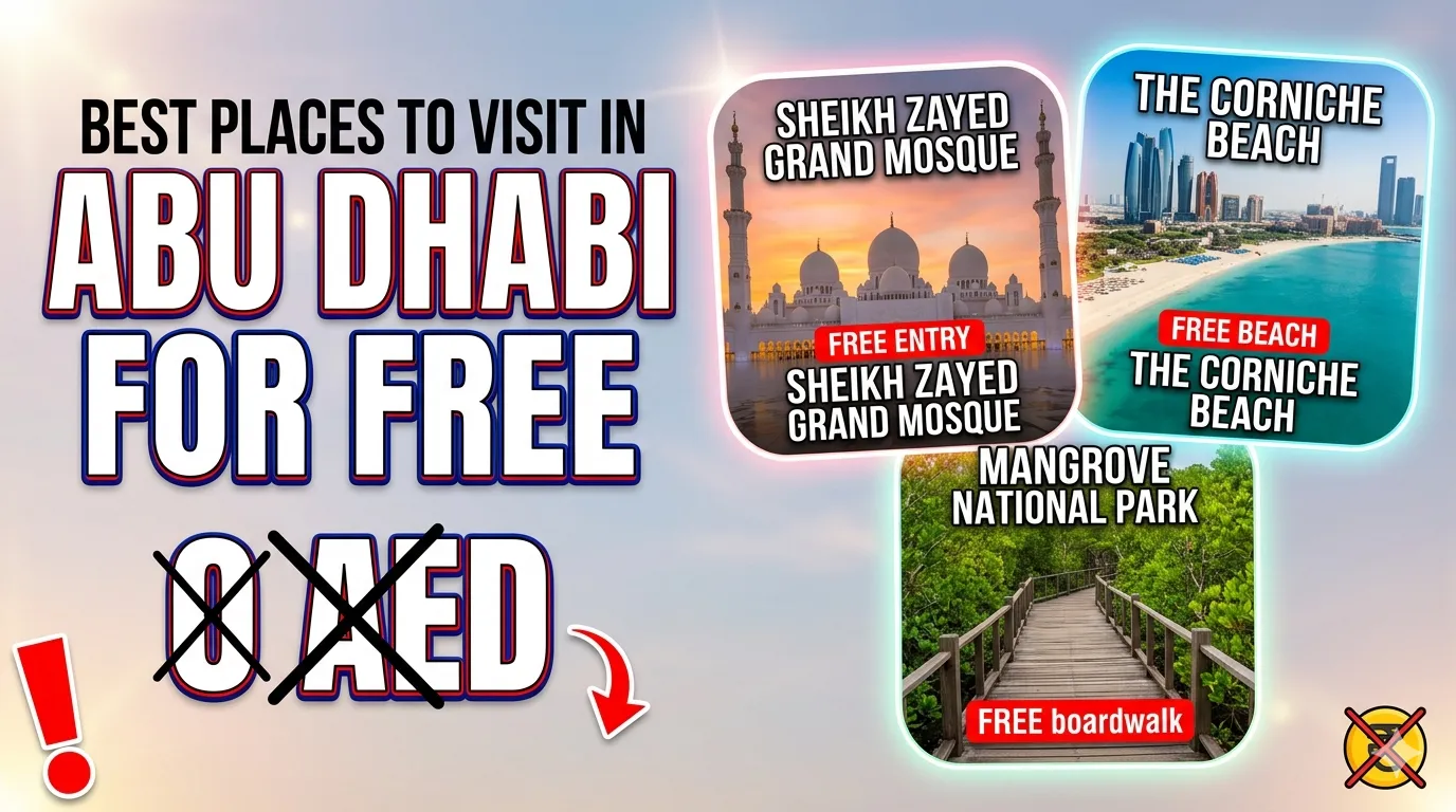 Best Places to Visit in Abu Dhabi for Free