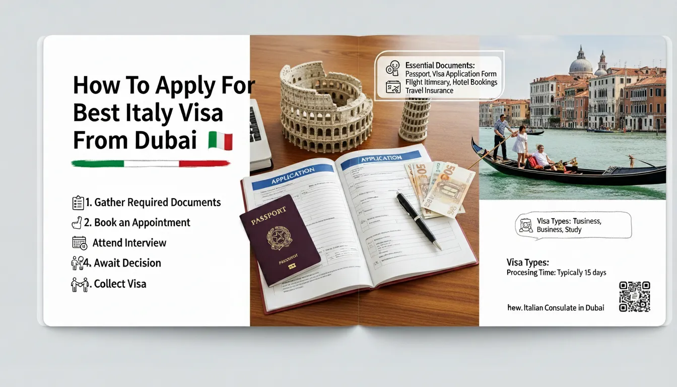 How To Apply For Best Italy Visa From Dubai A Step-by-Step Guide