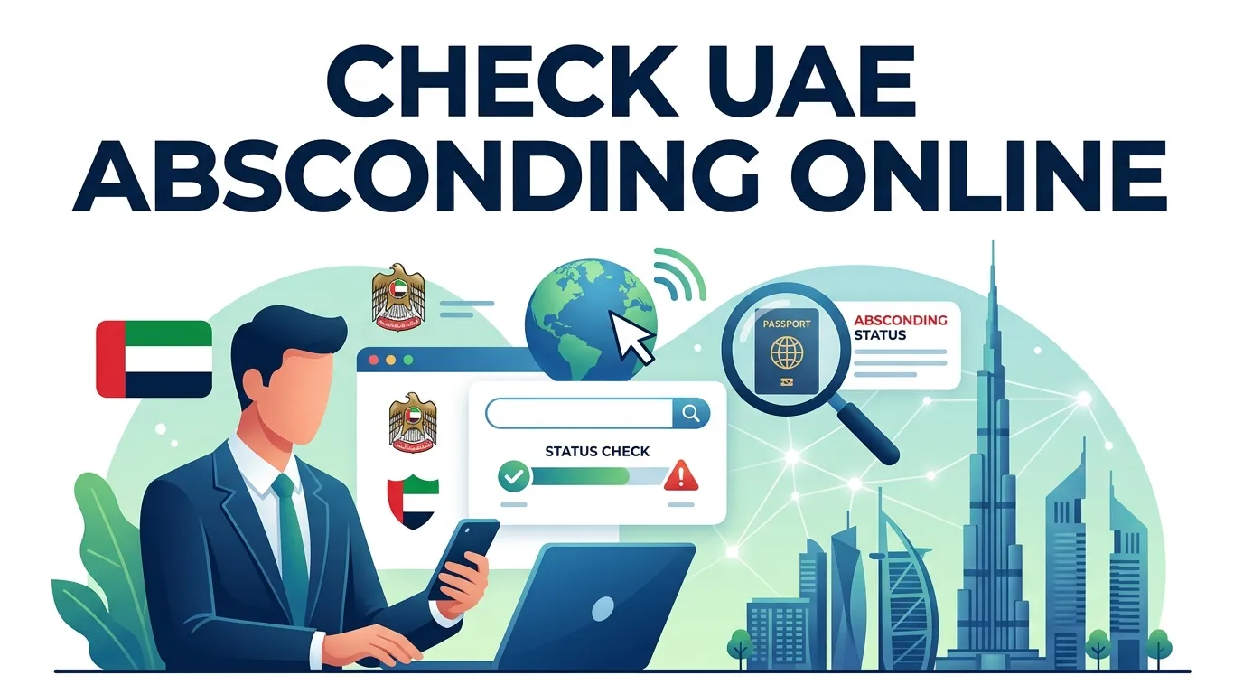 UAE Guidance on Verifying Absconding Status in UAE via the Internet