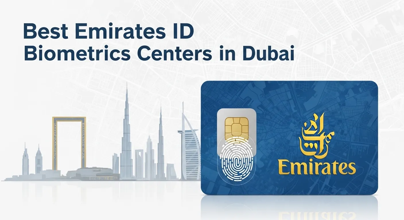 Best Emirates ID Biometrics Centers in Dubai