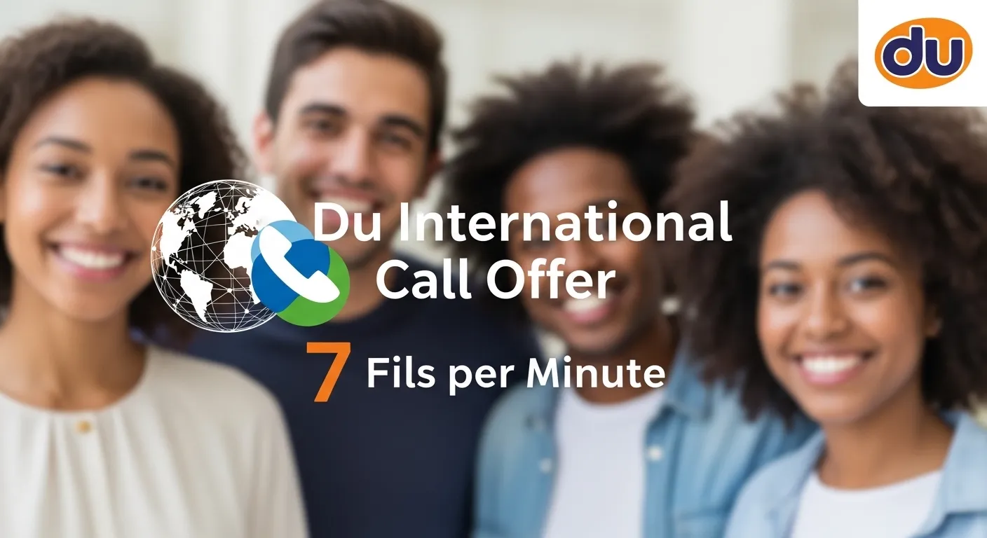 Du International Call Offer 7 Fils consistent with Minute