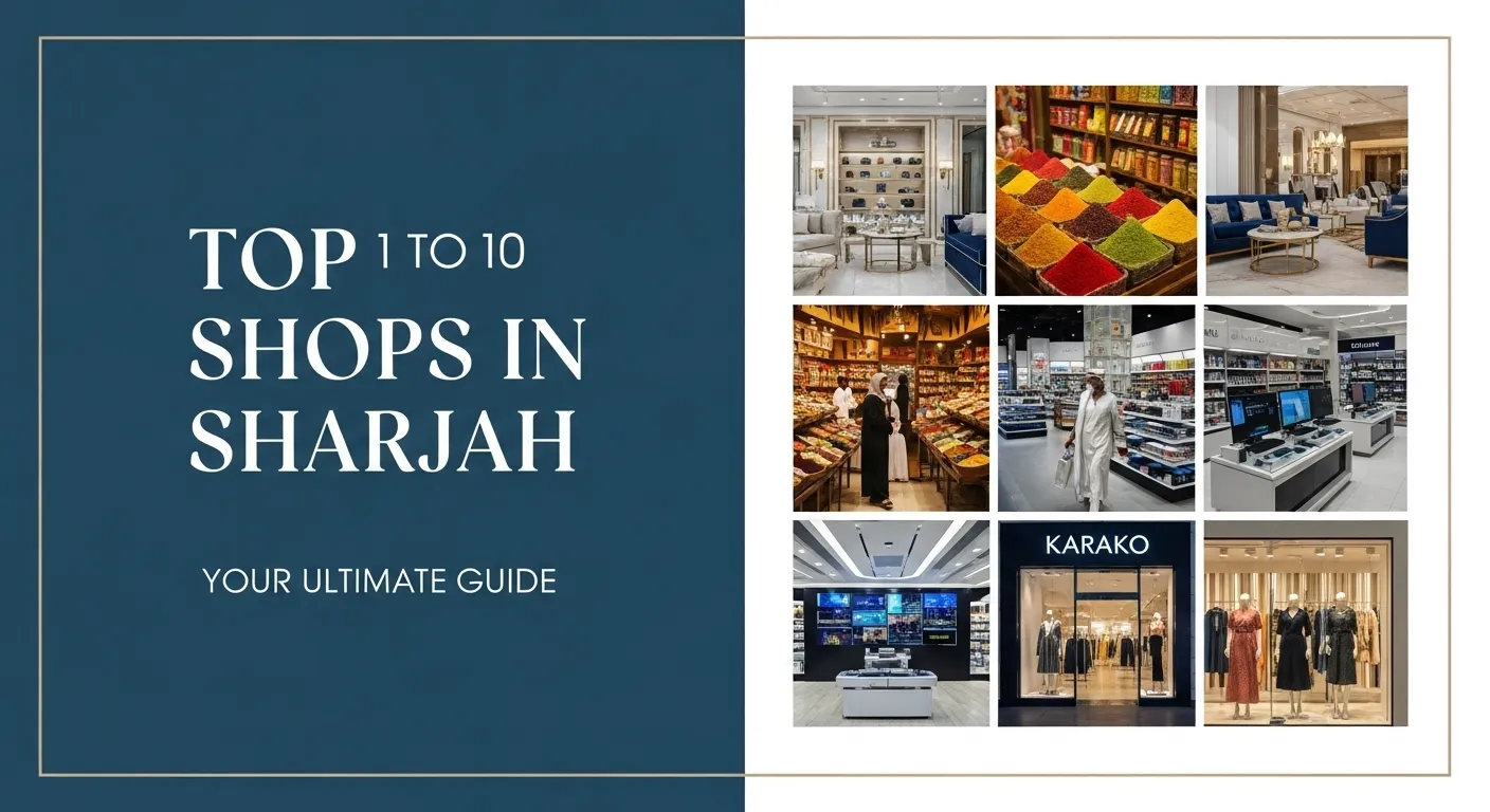 List of 1 to 10 Best Shops in Sharjah: Your Ultimate Guide