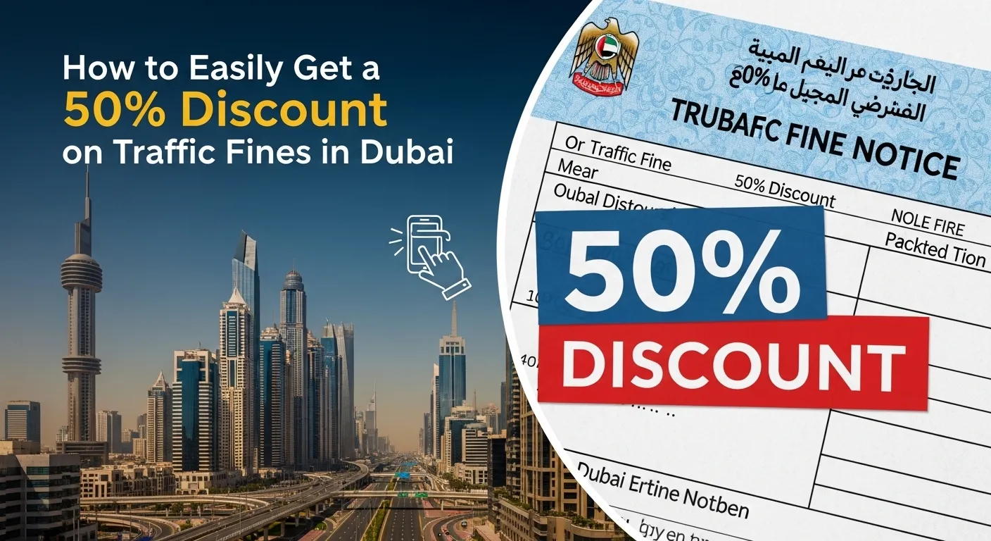 How to Easily Get a 50% Discount on Traffic Fines in Dubai