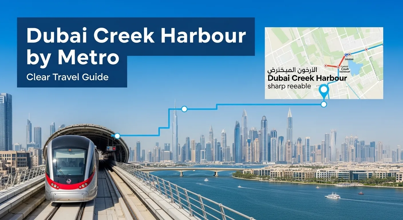 How to Go to Dubai Creek Harbour by Metro: A Clear Guide