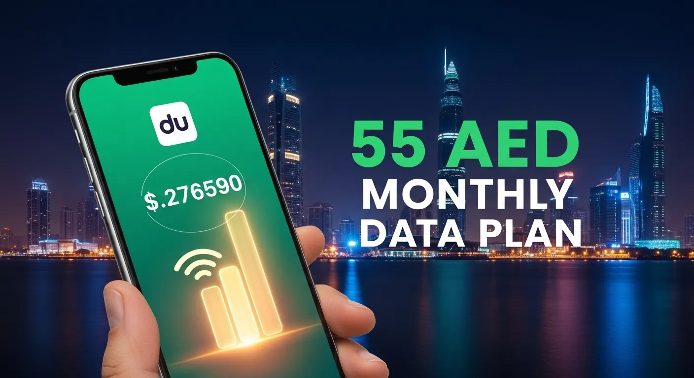 Du Best Monthly Data Package 55 AED