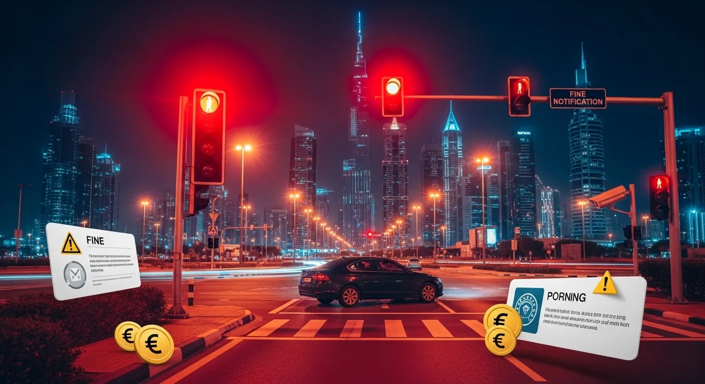 Dubai Red Signal Crossing Fine: Everything You Need to Know