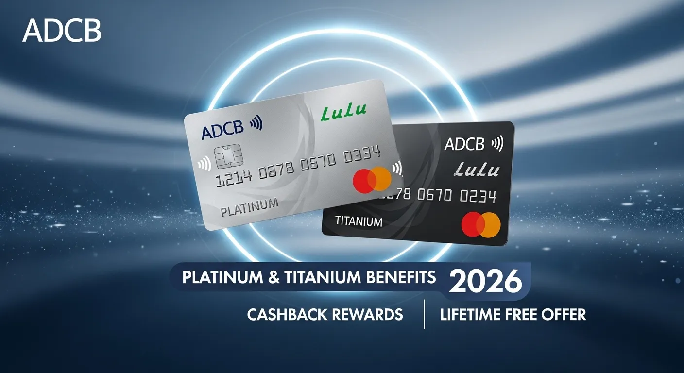 ADCB Lulu Credit Card 2026 Platinum & Titanium Benefits, Cashback & Lifetime Free Offer