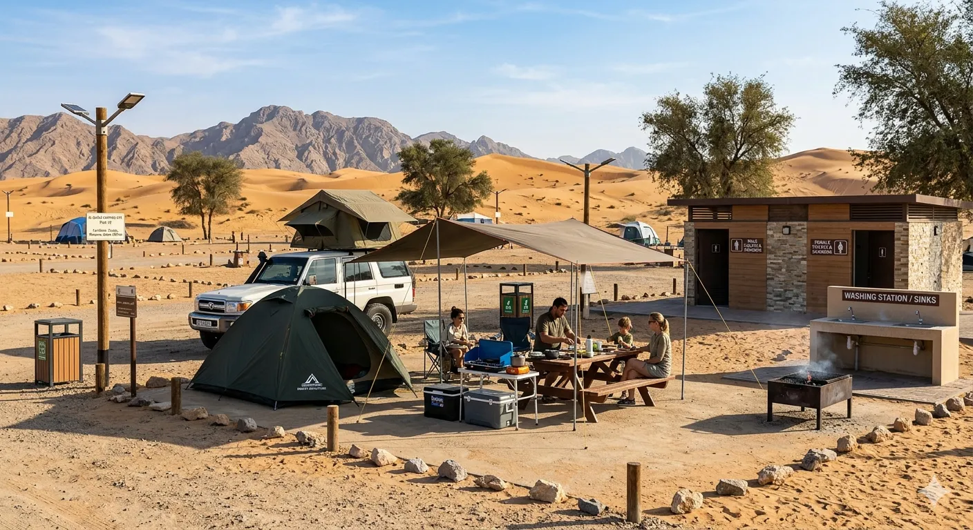 Camping Sites in the UAE with Facilities