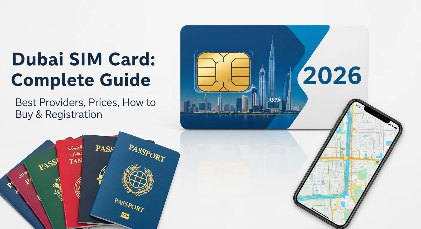 Dubai SIM Card 2026 Complete Guide – Best Providers, Prices, How to Buy & Registration