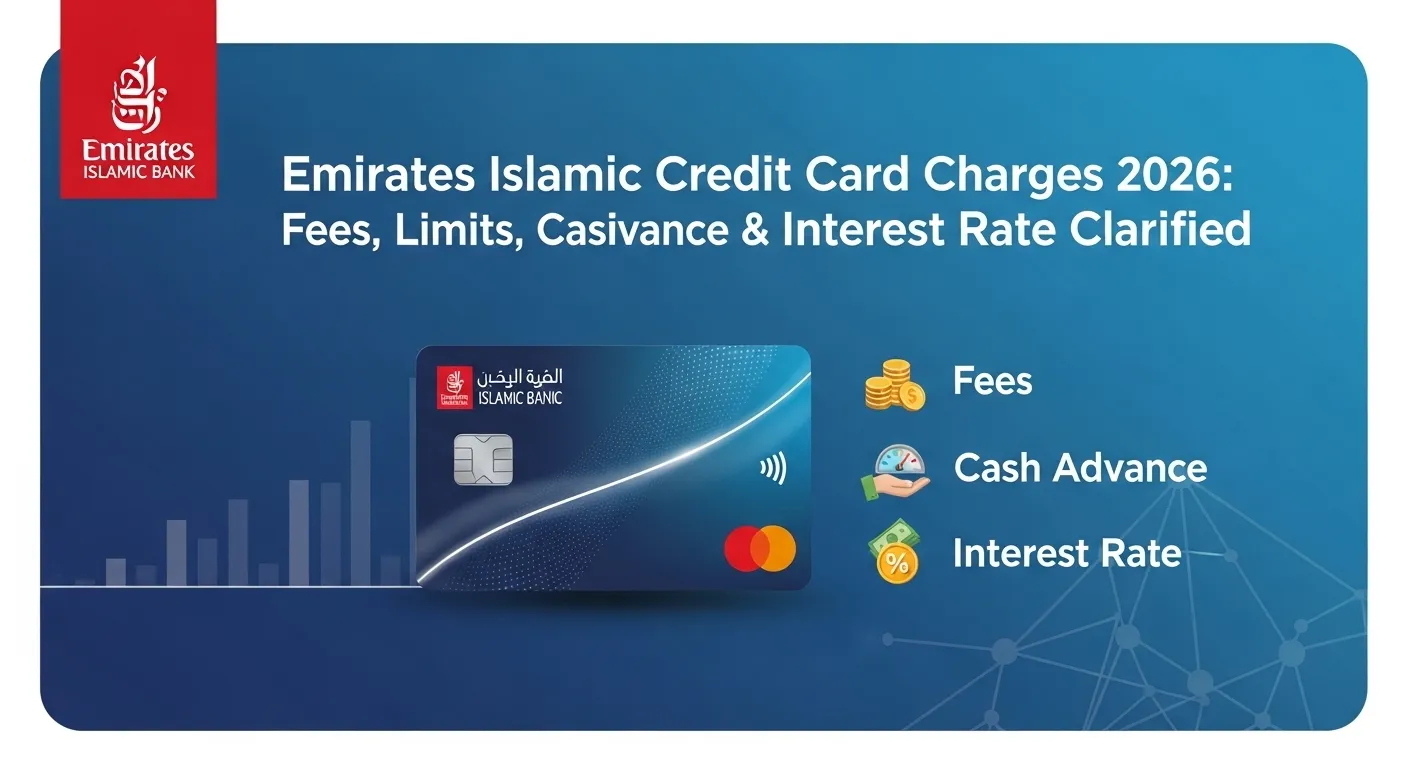 Emirates Islamic Credit Card Charges 2026 Fees, Limits, Cash Advance & Interest Rate Clarified