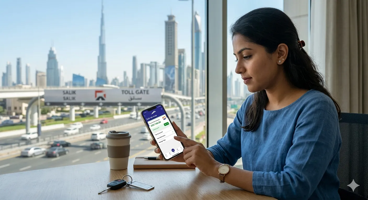 How To Check Salik Balance Online