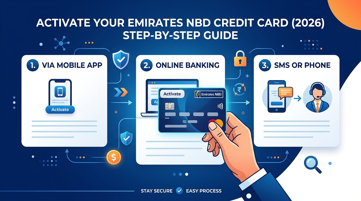 How to Activate Credit Card Emirates NBD (Step-by-Step Guide 2026)