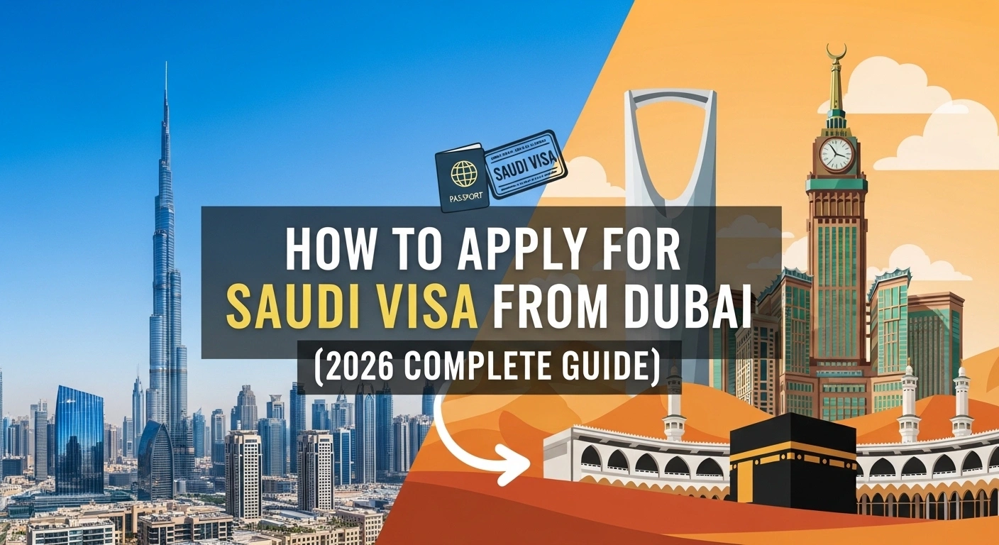 How to Apply Saudi Visa from Dubai (2026 Complete Guide)