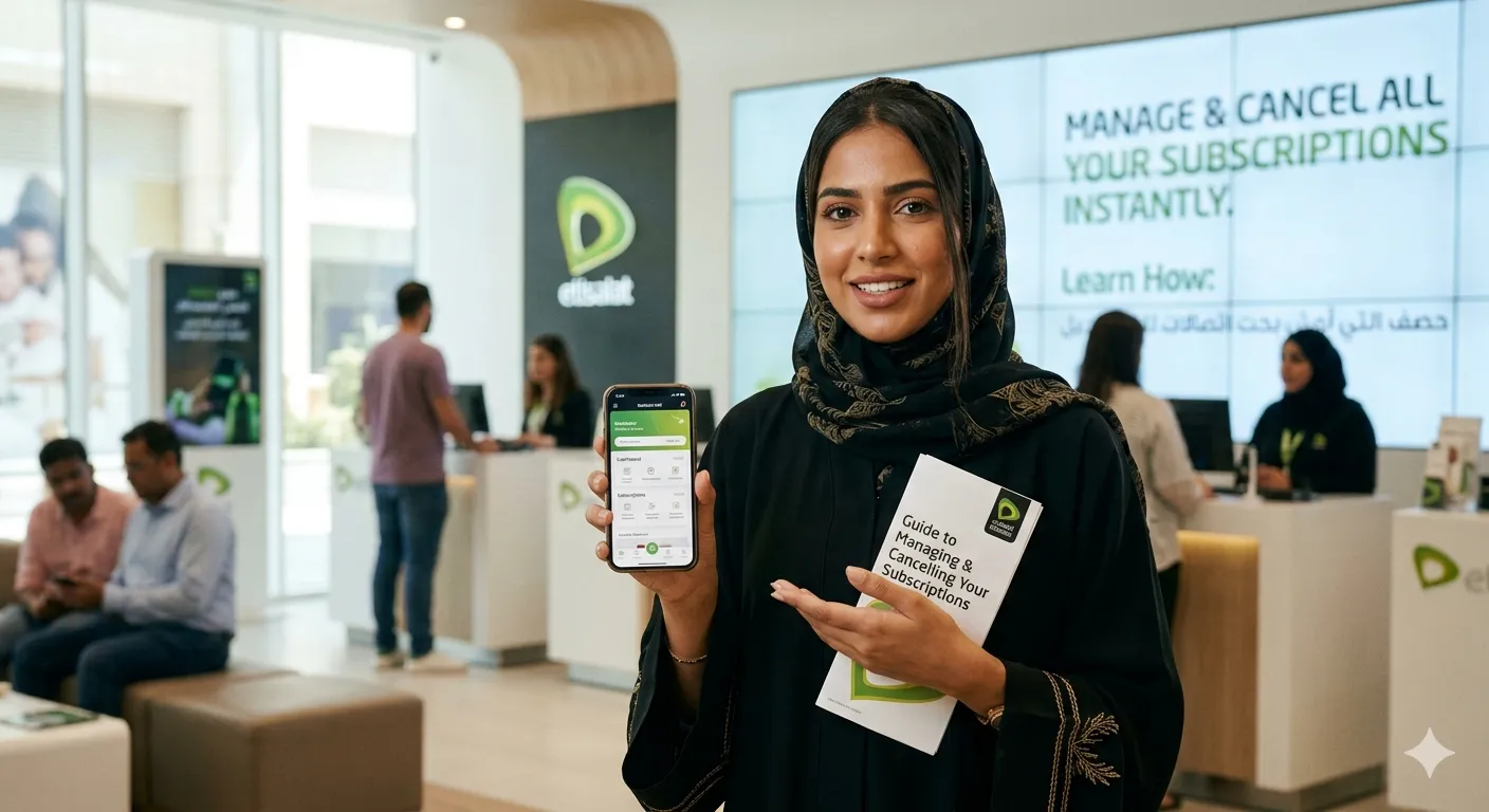 How to Cancel All Etisalat Subscription UAE