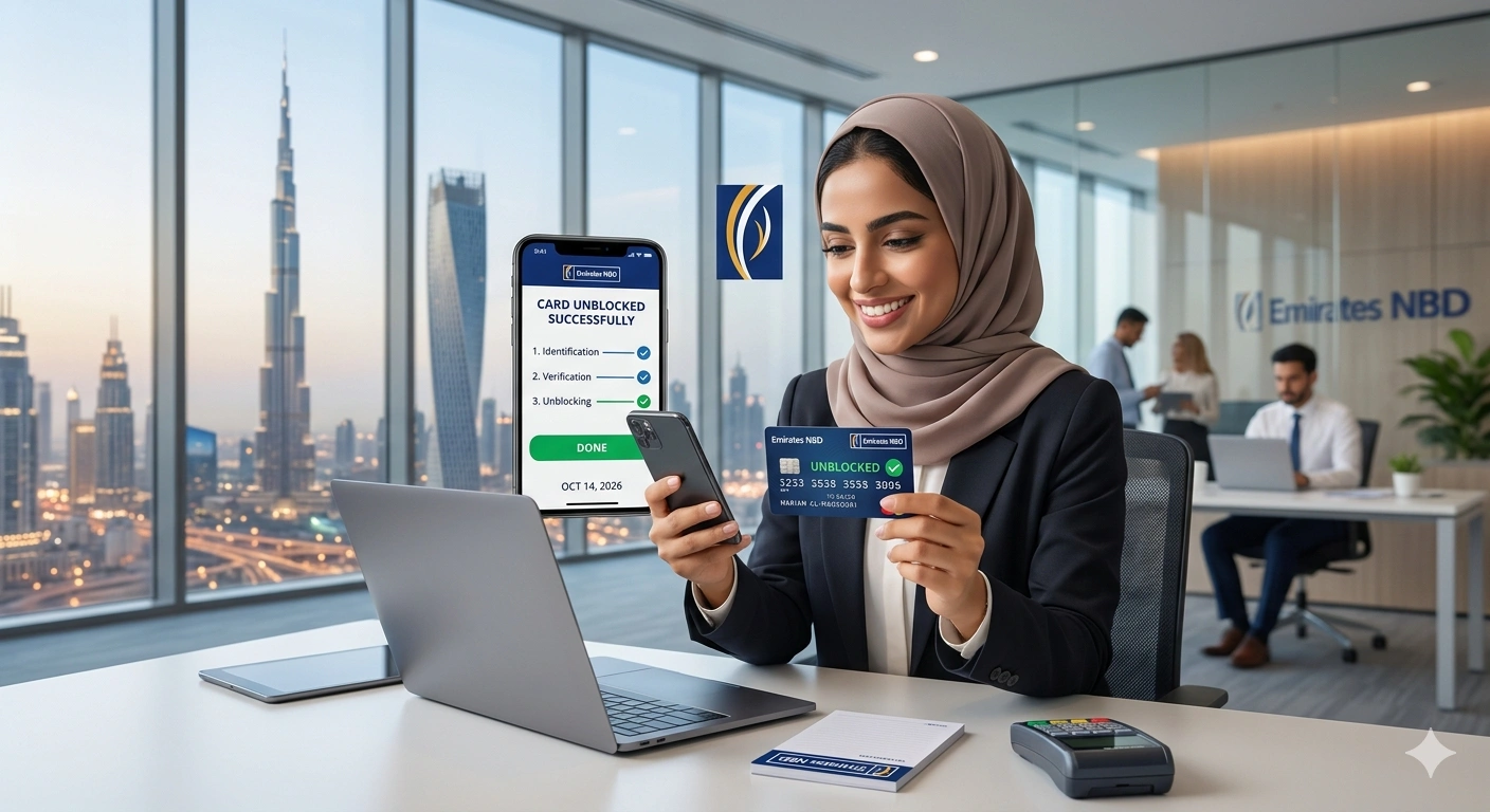 How to Unblock Your Emirates NBD Credit Card (Step-by-Step Guide 2026)