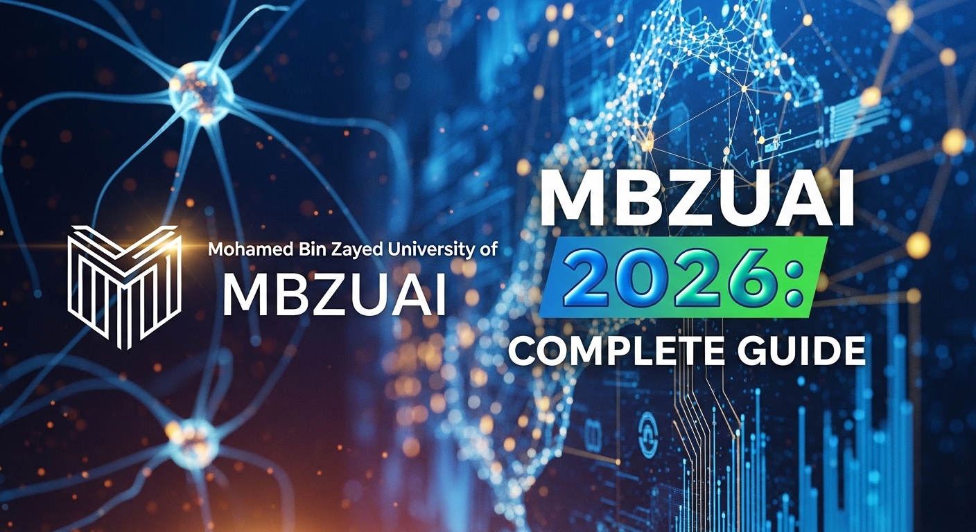 Mohamed Bin Zayed University of Artificial Intelligence (MBZUAI) 2026 Complete Guide