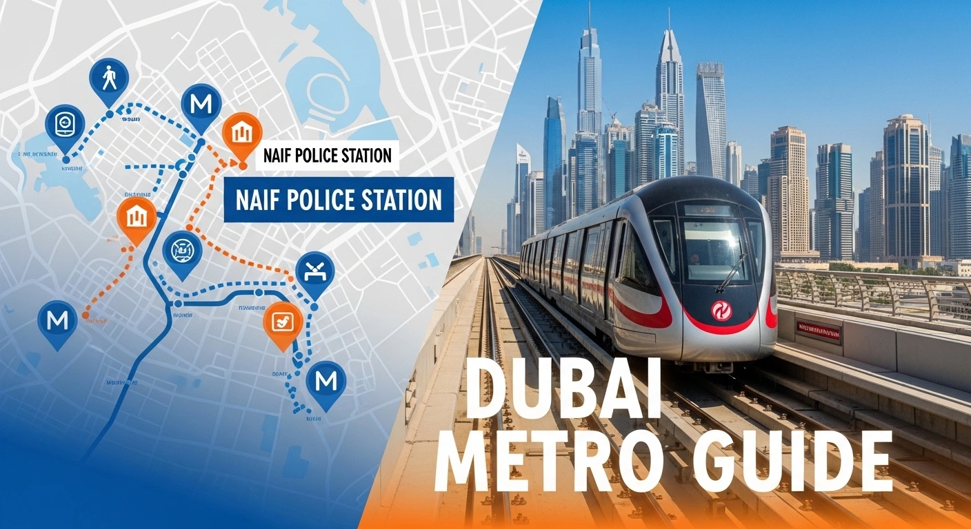 Nearest Metro Stations to Naif Police Station – Complete Travel Guide Dubai