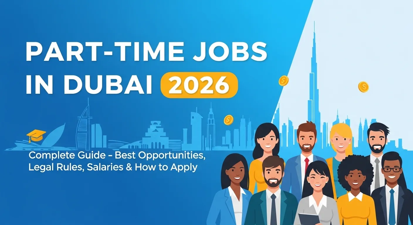 Part Time Jobs in Dubai 2026 Complete Guide – Best Opportunities, Legal Rules, Salaries & How to Apply
