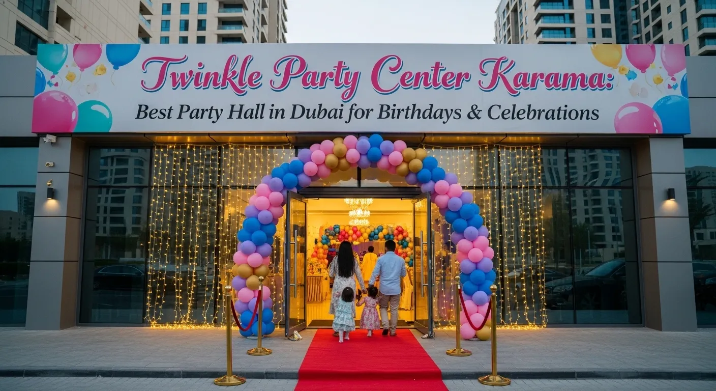 Twinkle Party Center Karama Event Venue Best Party Hall in Dubai for Birthdays & Celebrations