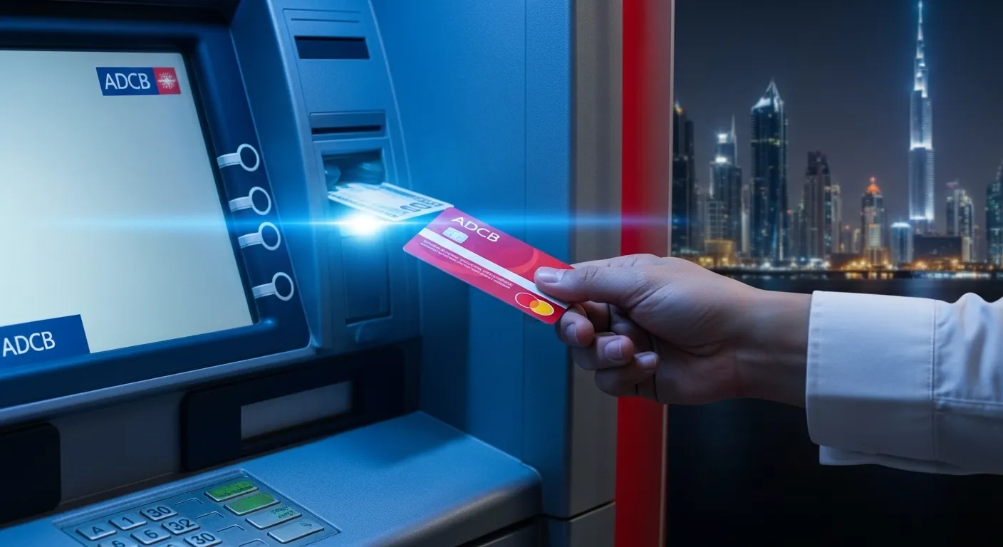 Withdraw Cash from ADCB Credit Card – Complete Guide, Fees, Limits, and Process in UAE