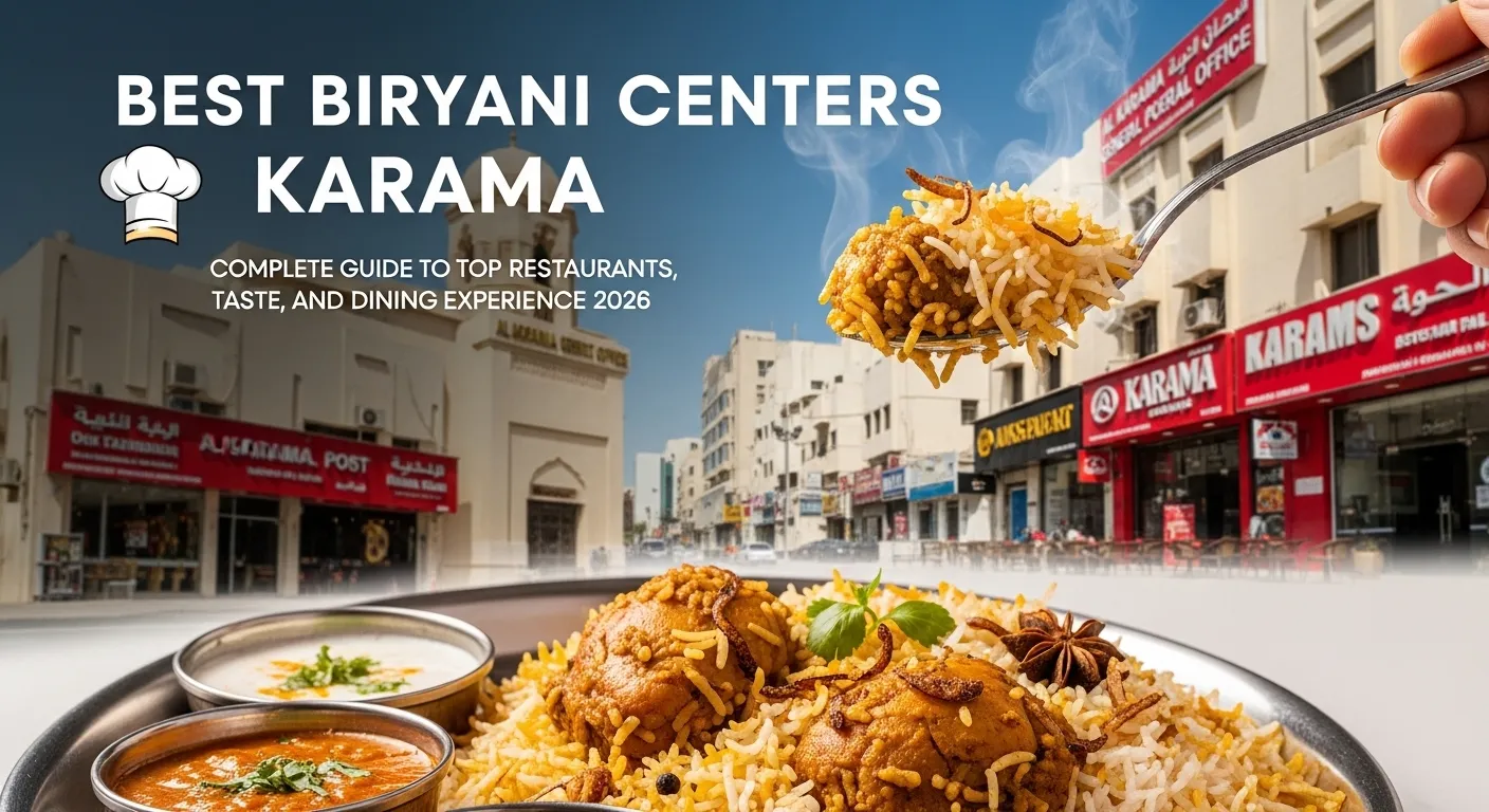 Best Biryani Centers Karama: Complete Guide to Top Restaurants, Taste, and Dining Experience 2026