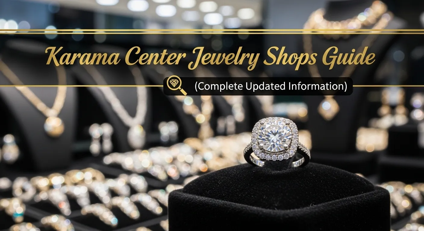 Karama Center Jewelry Shops Guide (Complete Updated Information)