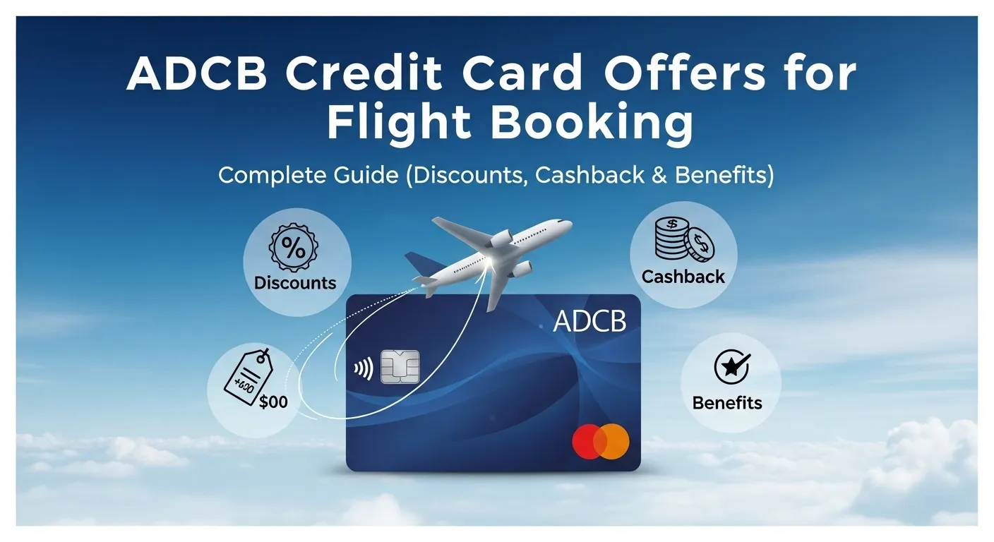 ADCB Credit Card Offers for Flight Booking – Complete Guide (Discounts, Cashback & Benefits)