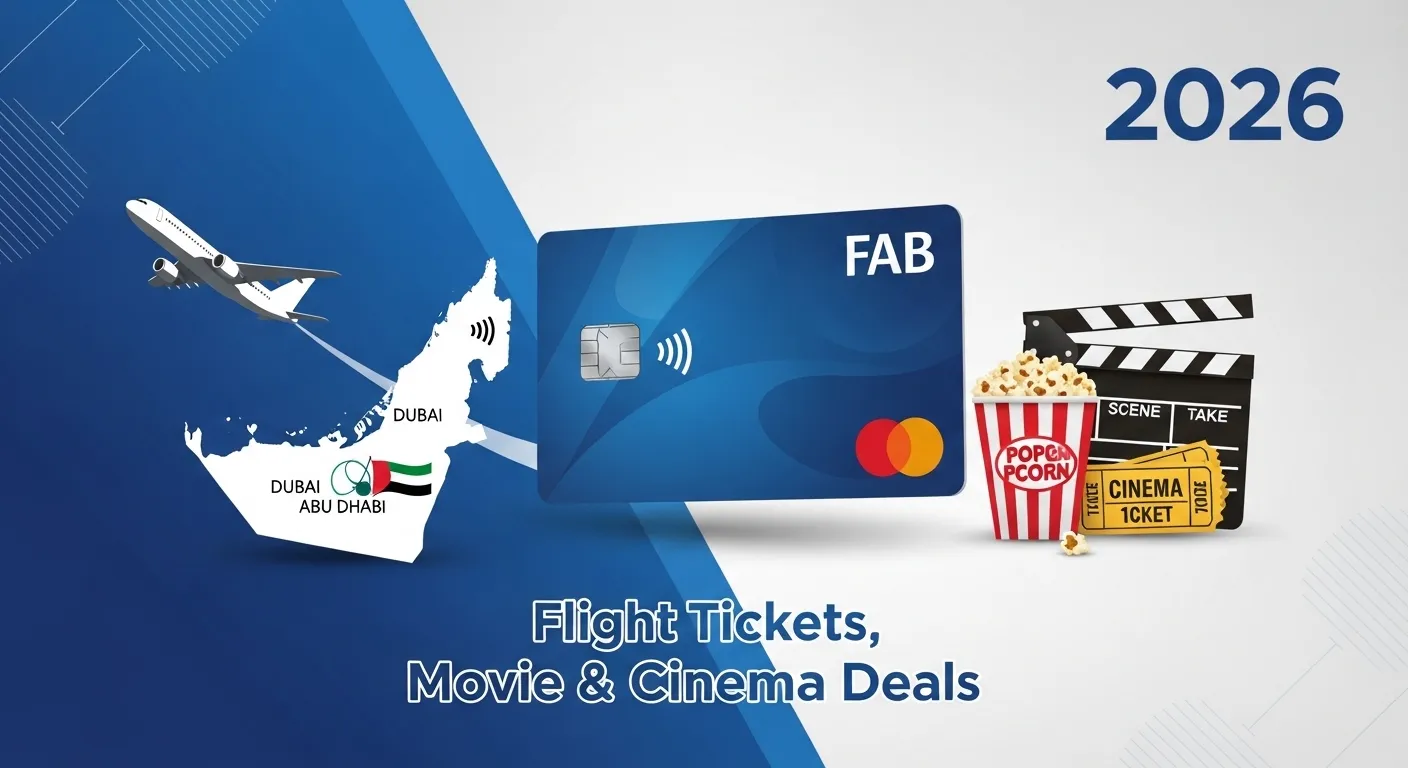 FAB Credit Card Offers 2026: Flight Tickets, Movie & Cinema Deals in UAE