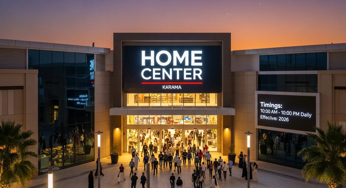 Home Center Karama Timings and Shopping Tips: Complete Guide 2026