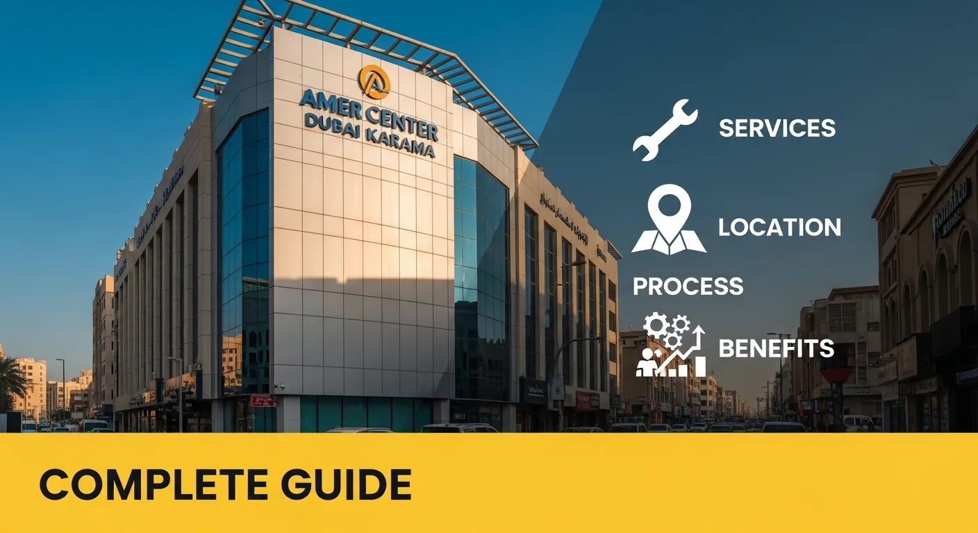 Amer Center Dubai Karama Guide – Complete Services, Location, Process and Benefits