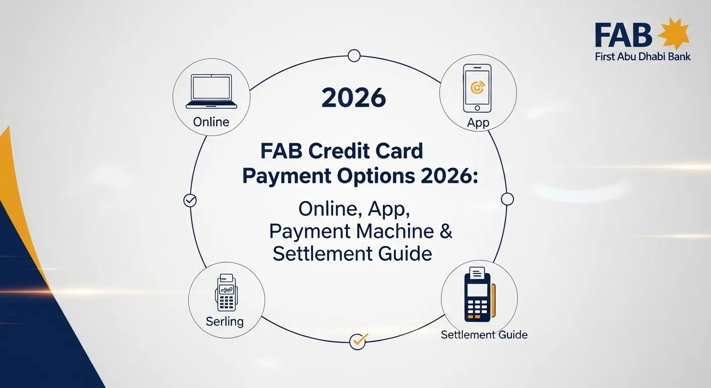 FAB Credit Card Payment Options 2026: Online, App, Payment Machine & Settlement Guide