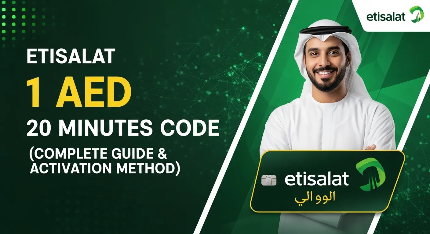 Etisalat 1 AED 20 Minutes Code (Complete Guide & Activation Method)
