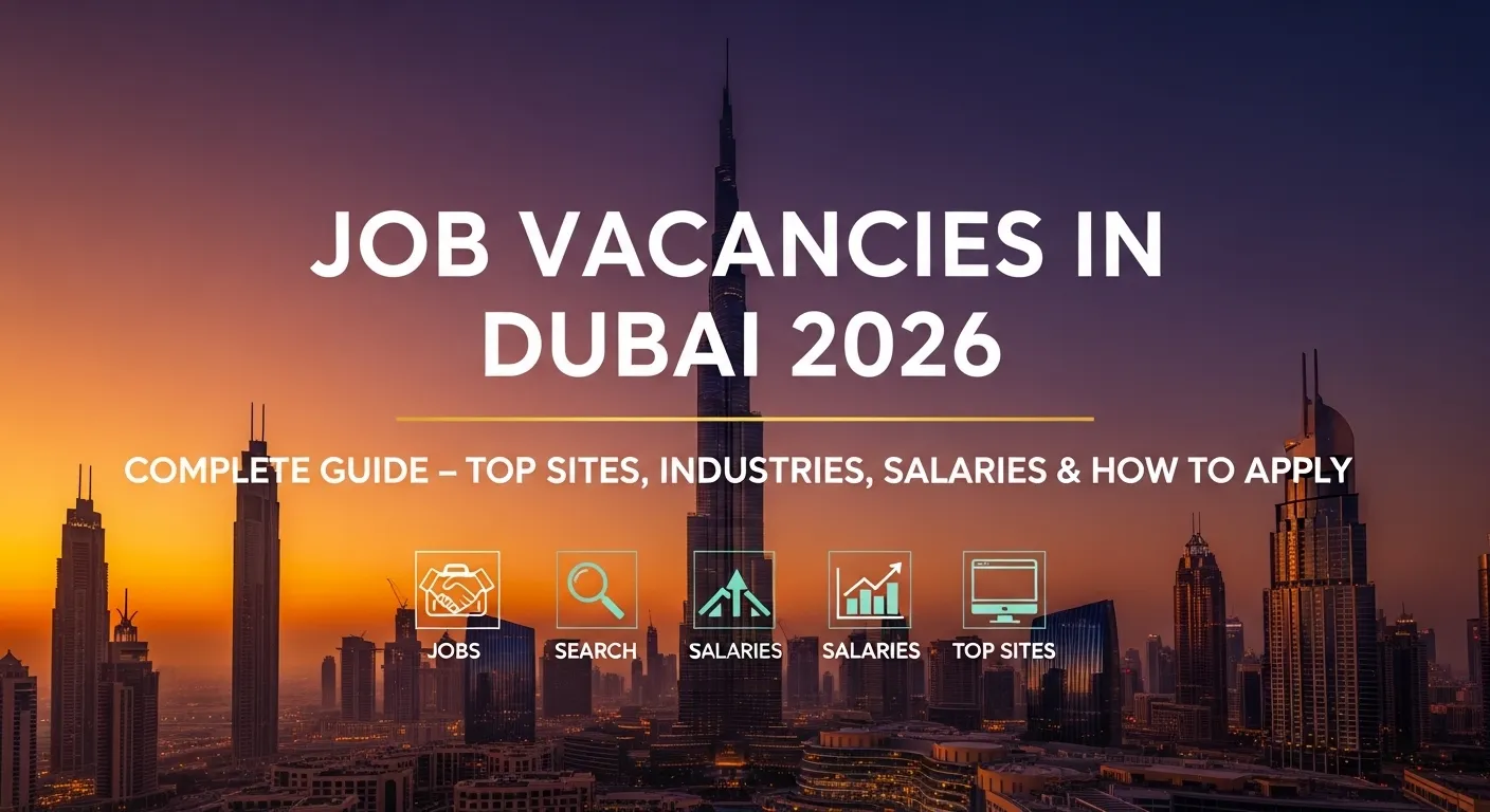 Job Vacancies in Dubai 2026: Complete Guide – Top Sites, Industries, Salaries & How to Apply