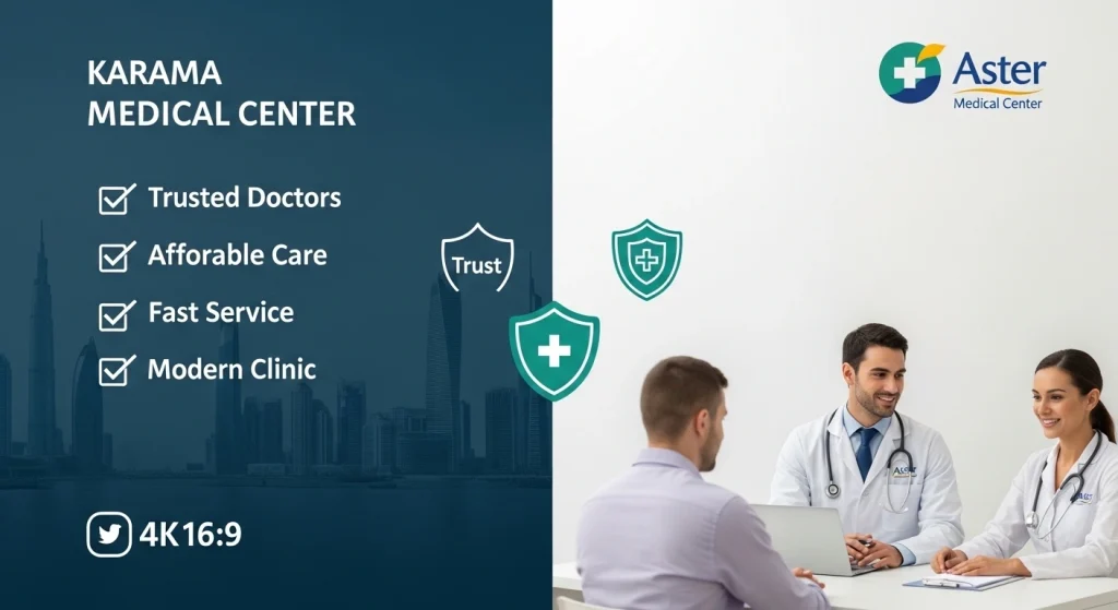 Why Choose Karama Aster Medical Center Healthcare Dubai