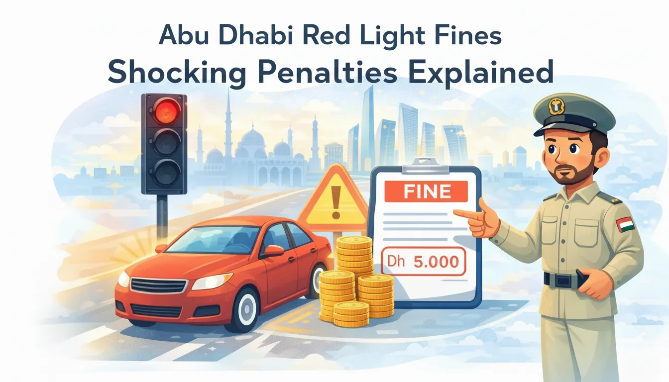 Abu Dhabi Red Light Fines: Shocking Penalties Explained