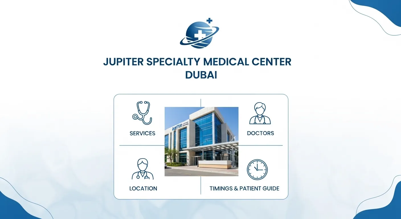 Jupiter Specialty Medical Center Dubai: Services, Doctors, Location, Timings & Patient Guide