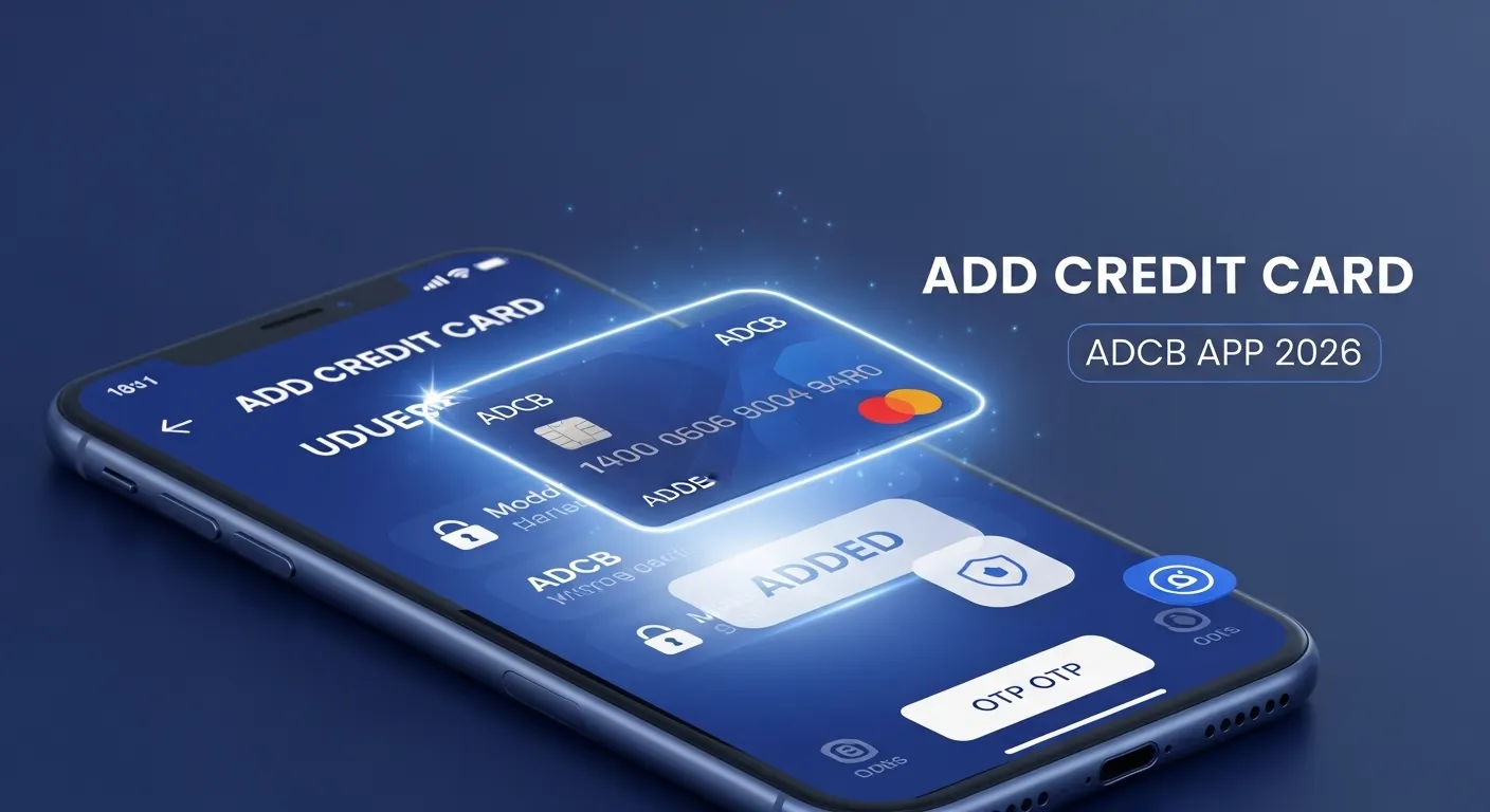 How to Add a Credit Card to the ADCB App (2026 Guide) – Step-by-Step Process