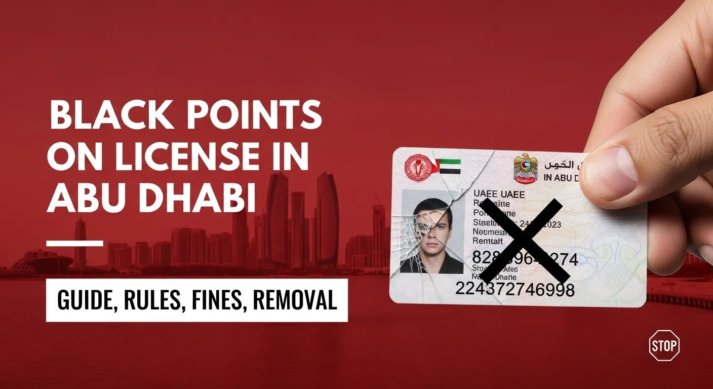 Black Points on License in Abu Dhabi – Complete Guide, Rules, Fines, and How to Remove Them