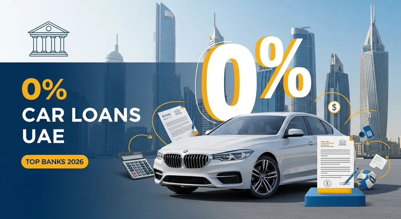 Top Banks Offer 0 Interest Car Loans in UAE – Complete Guide 2026