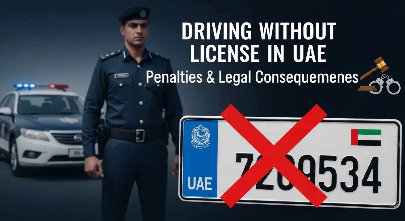 Driving Without License in UAE: Comprehensive Guide to Penalties and Legal Consequences