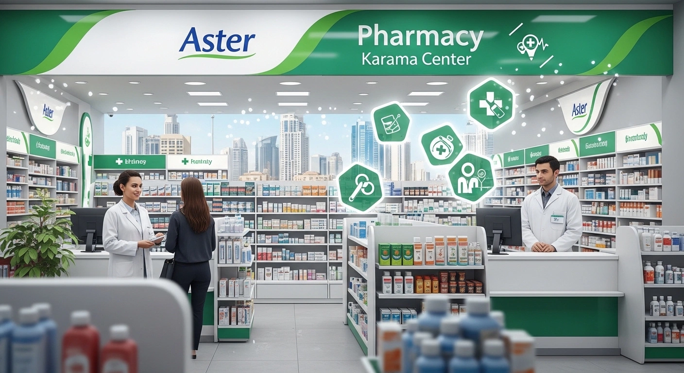 Aster Pharmacy Karama Center Healthcare Dubai – Complete Guide to Services, Location, and Patient Care