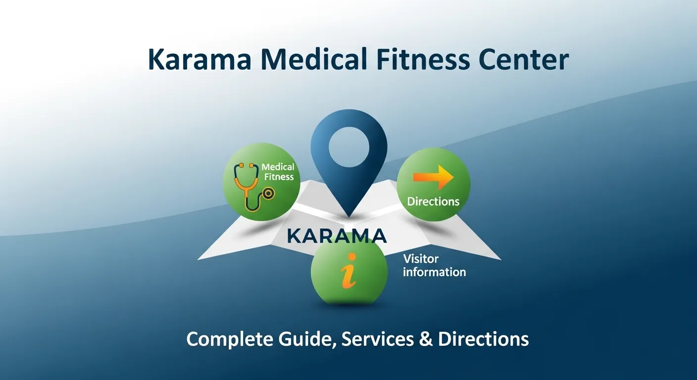 Karama Medical Fitness Center Location Map – Complete Guide, Services, Directions & Visitor Information