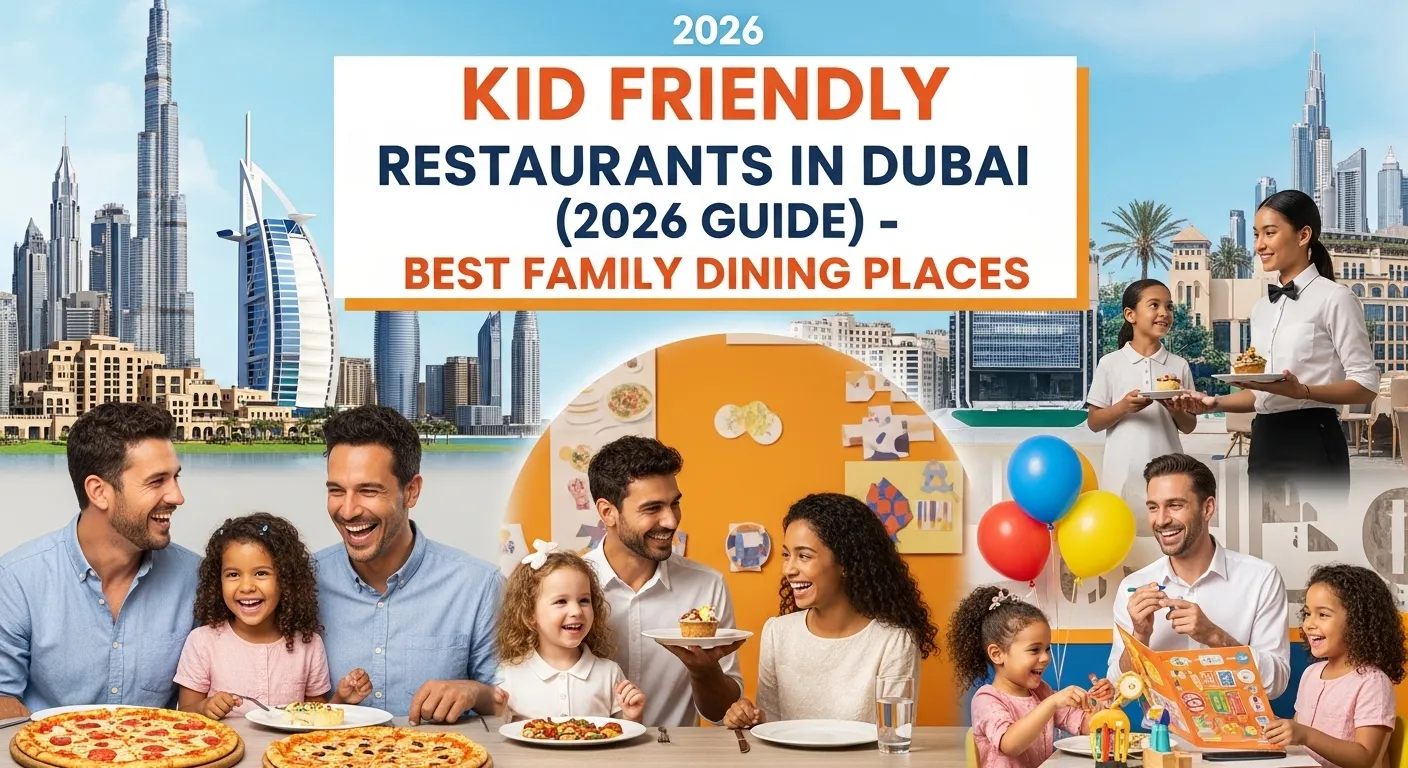 Kid Friendly Restaurants in Dubai (2026 Guide) – Best Family Dining Places