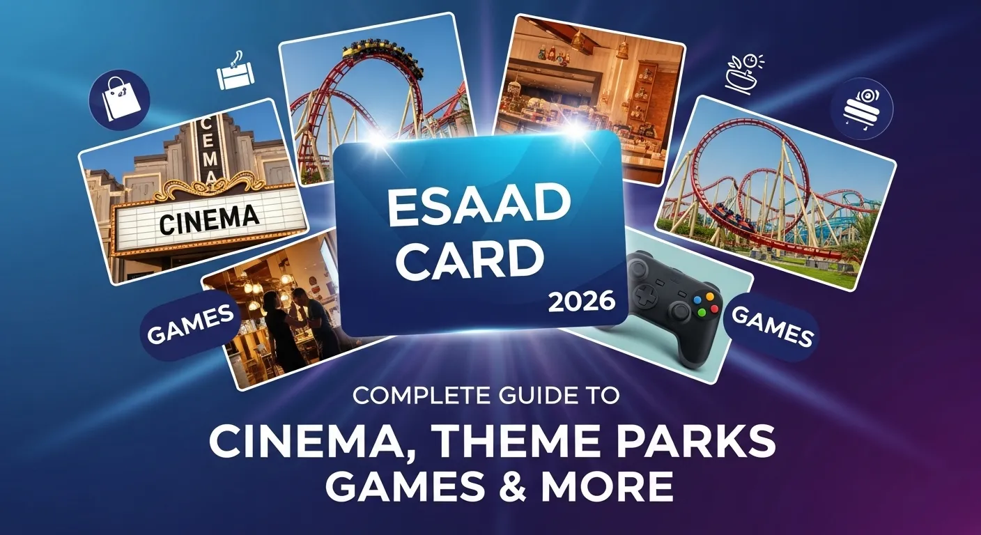 Esaad Card Entertainment & Lifestyle 2026: Complete Guide to Cinema, Theme Parks, Games & More