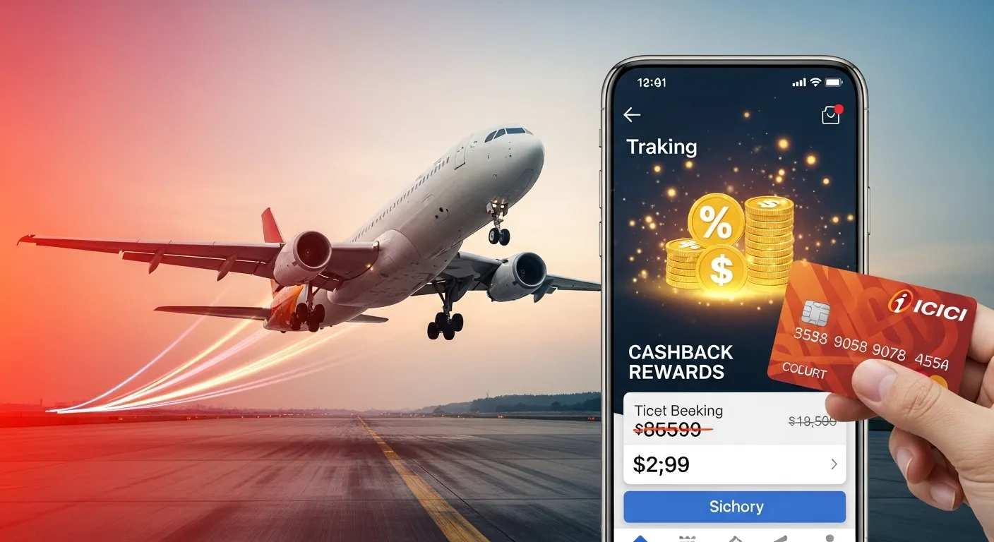ICICI Credit Card Offer on Flight Booking – Complete Guide, Discounts, Benefits, Eligibility, and How to Apply