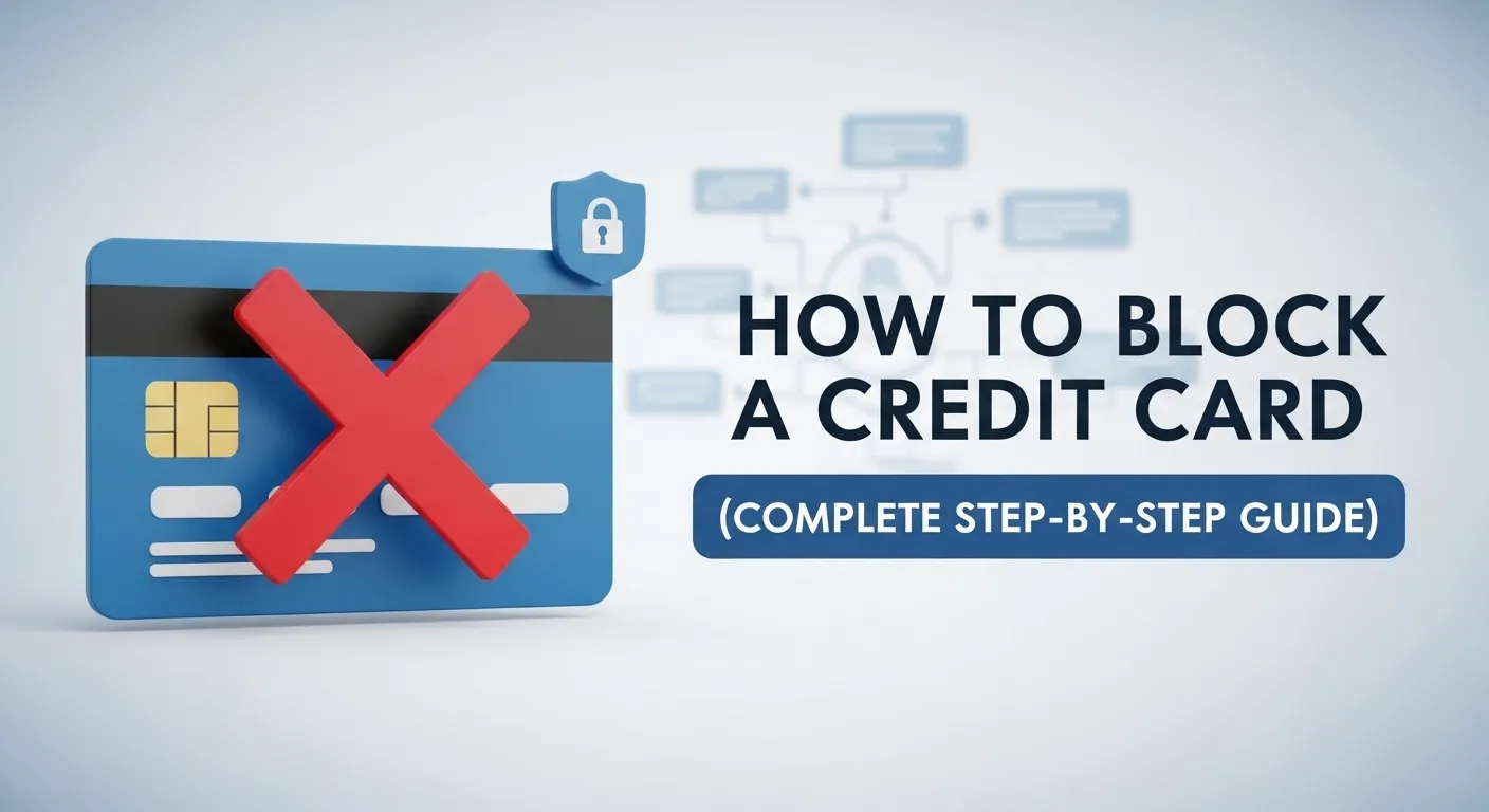 How to Block a Credit Card (Complete Step-by-Step Guide)