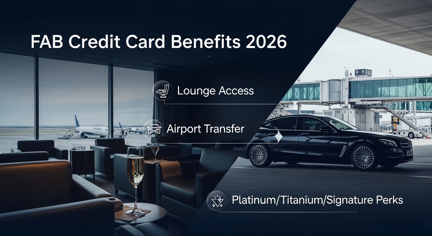 FAB Credit Card Benefits 2026: Lounge Access, Airport Transfer & Platinum/Titanium/Signature Perks